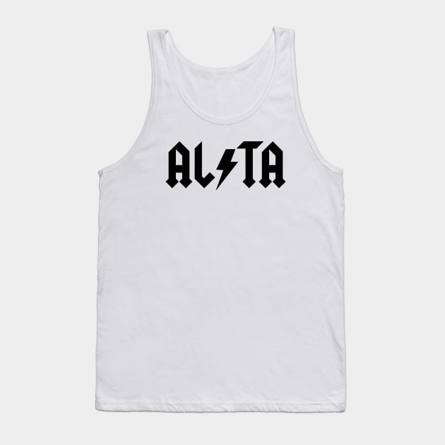 Alta, Utah Tank Top by LocalZonly